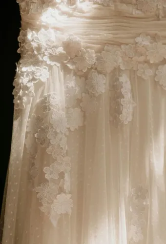 Vendo vestido de noiva Off White. 