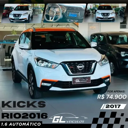 Nissan Kicks RIO 2016 1.6 16V Flexstar 5P Aut. 2017