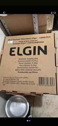 Microinversor solar Elgin 1300 - 4 unidadess