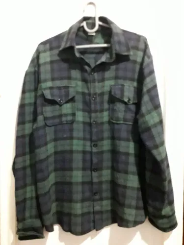 Camisa xadrez flanelada
