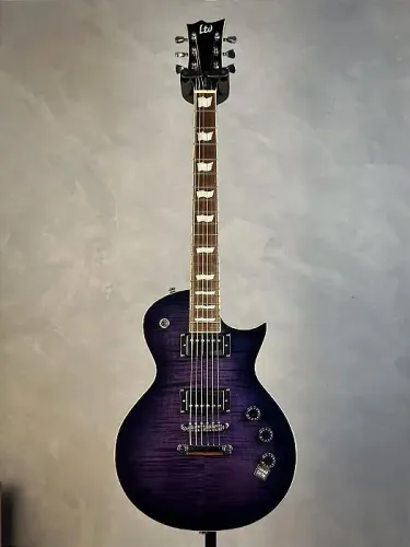 GUITARRA LTD BY ESP EC256FM PURPLE FLAMED BURST ZERADA