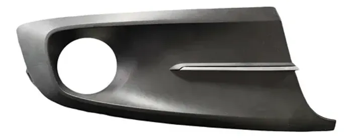 Moldura Grade Farol Milha Direito Vw Fox 2011 2012 A 2014 Preto Direito
