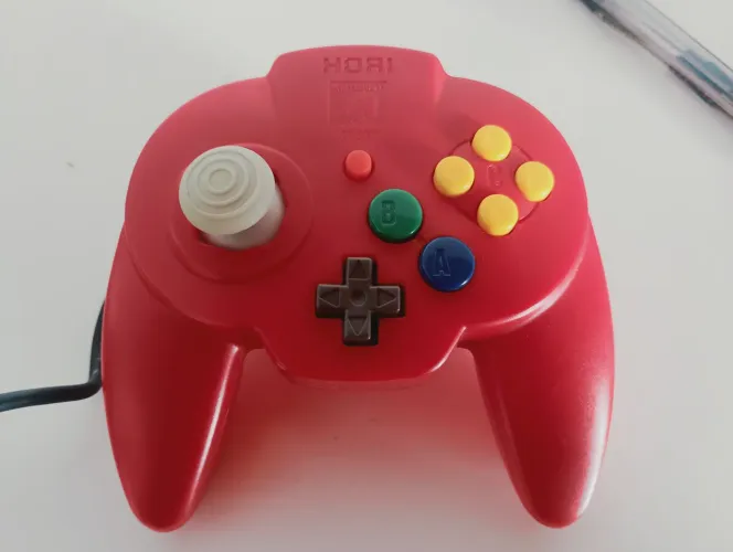 Controle Hori Mini oficial Nintendo 64