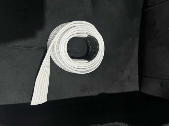 Faixa branca Jiu Jitsu