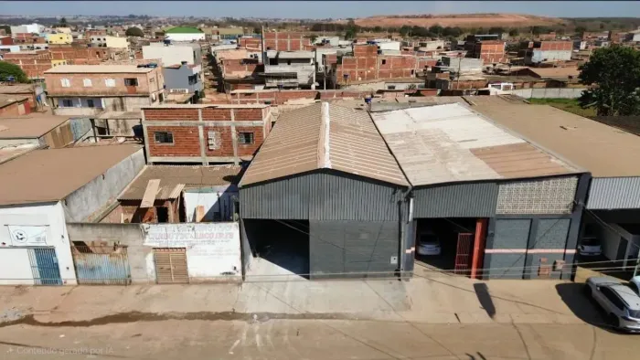 Galpão a venda estrutural setor de oficinas área especial