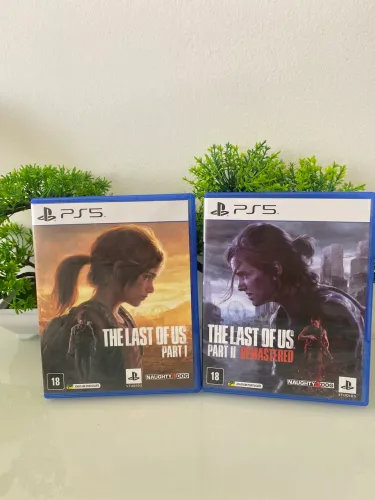 The last of us Part 1 e 2 PS5