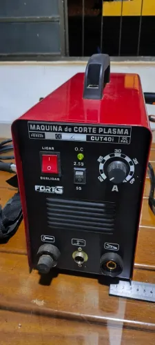 Máquina Corte Plasma FortG CUT40i 40A 220V FG4620 Nova, Nunca Usada