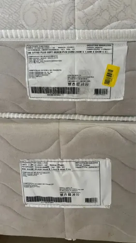 Cama box solteiro com colchão prolastic ensacado