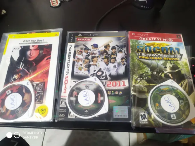 Lote PsP - 3 jogos