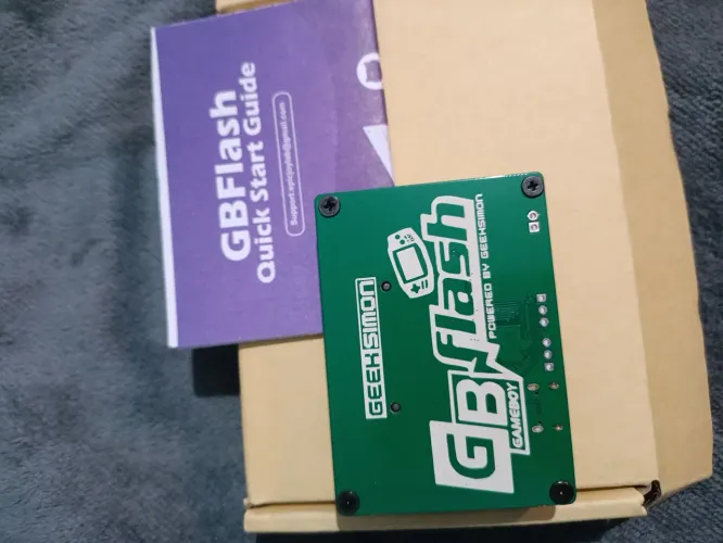 GB FLASH ( GRAVADOR DE JOGOS GBA E GBC )
