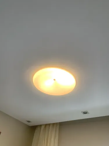 Luminária Plafon 4 lâmpadas de embutir 44cm, 37cm interno