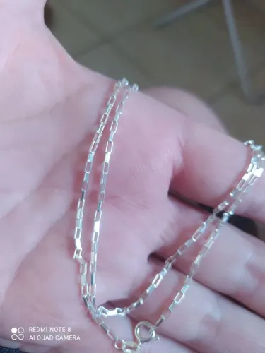 Cordão prata 925 com pulseira
