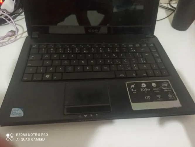 Notebook CCE ( leia descrição )