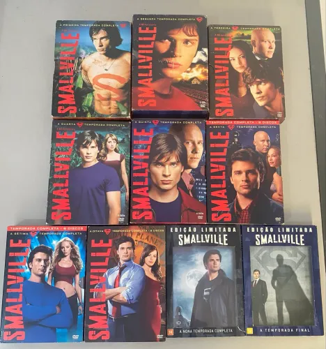 Smallville - Box Original DVD - Série Completa 10 Temporadas