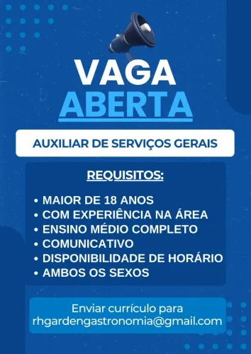 AUX. DE SERVIÇOS GERAIS