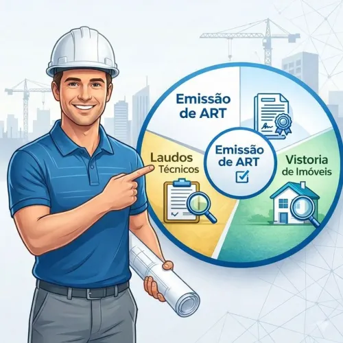 ENGENHEIRO CIVIL | EMISSÃO DE ART  / LAUDOS TÉCNICOS/VISTORIA RECEBIMENTO DE  IMÓVEIS