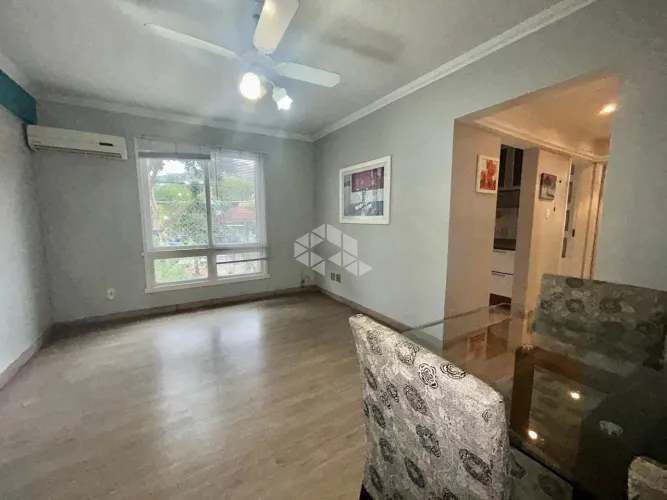 Apartamento mobiliado com garagem na Av. Nonoai.