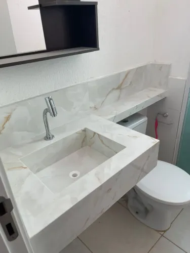 Pia em porcelanato a pronta entrega Já incluso a instalação!!