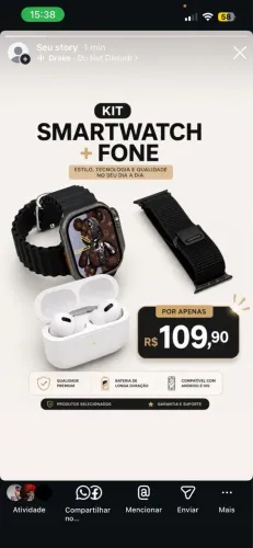 Kit SmartWatch e AirPods
