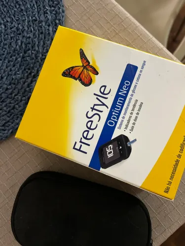 VENDO MEDIDOR DE GLICOSE E CETOSE - com tiras