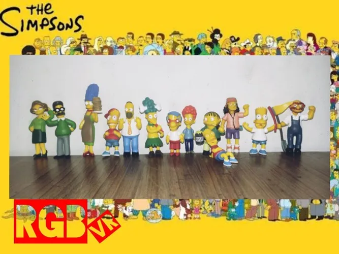 Miniaturas Os Simpsons (venda por unidade)