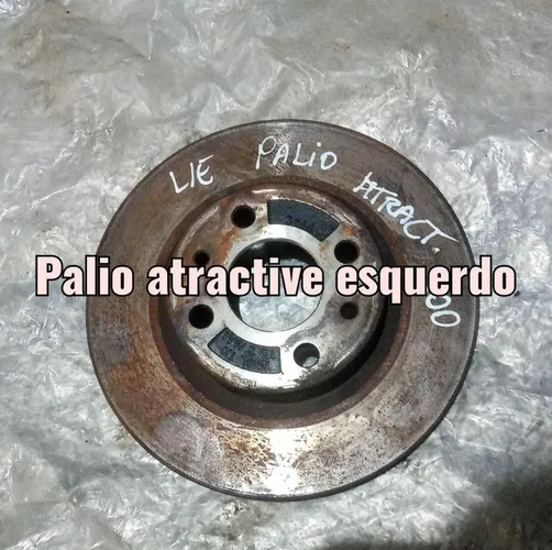 Disco de freio esquerdo palio atractive