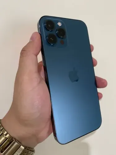 iPhone 12 Pro Max 128GB Azul - Top