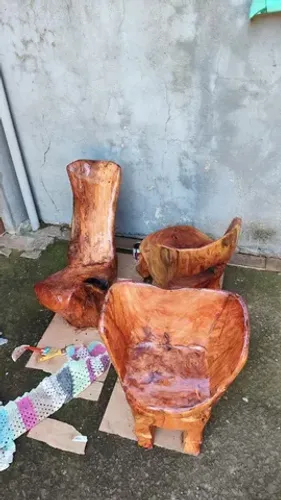 Vendo cadeiras rusticas