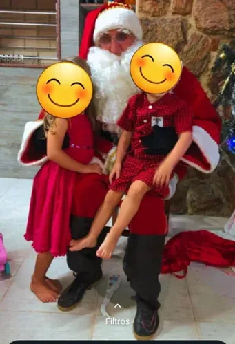 ROUPA PAPAI NOEL.LUXO