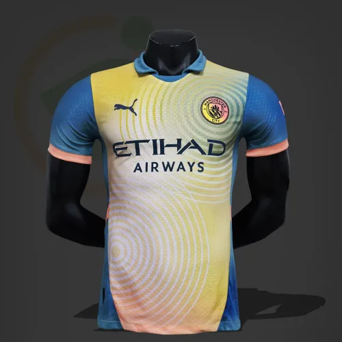 Camisa Manchester City Puma IV 2024 Versão Jogador