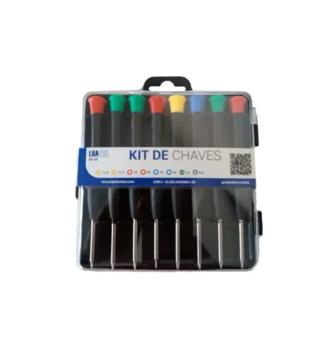 KIT DE CHAVES 8 EM 1 LUATEK LWJ-102