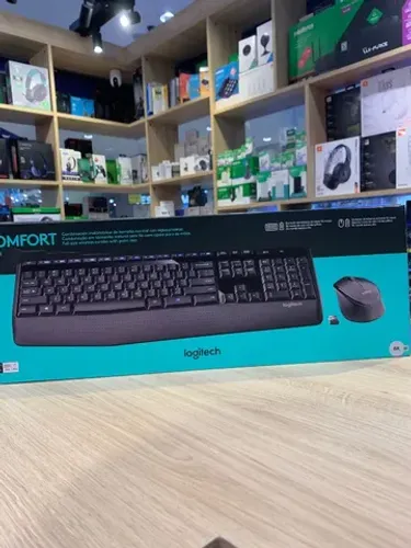 Kit Teclado+Mouse S/Fio Logitech MK345 - Novo Lacrado - Parcelamos Sem Juros