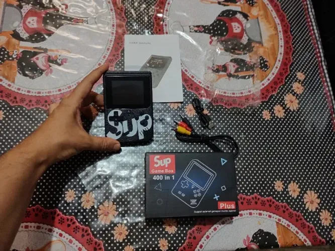 game boy sup 400 jogos plus novo na caixa