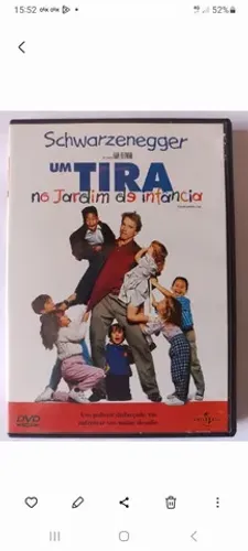 Dvd Um Tira No Jardim De Infância Raro
