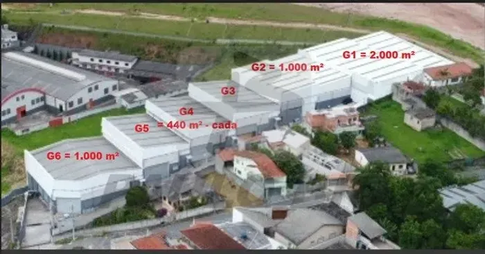 Galpão em condomínio para compra ou locação em Caieiras/SP