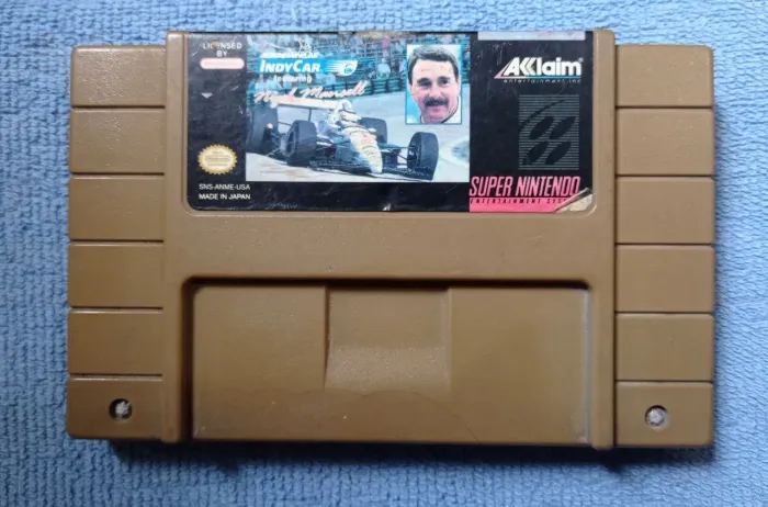 Jogo Indycar Featuring Nigel Mansell Super Nintendo Original
