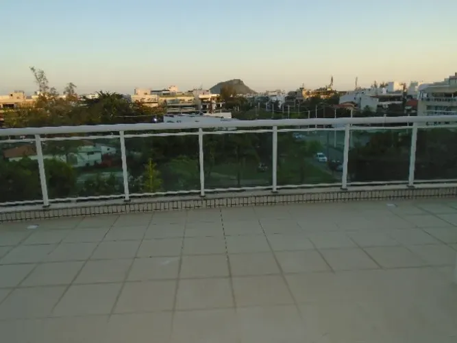 Cobertura Linear Recreio 4 Quartos Vista Livre Armários Infraestrutura Lazer 3 vagas