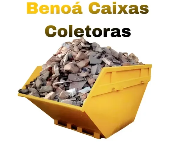 Entulho caixa Cuba caçapa pra lixo 