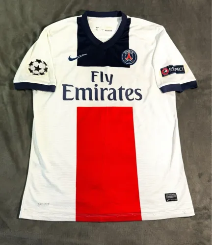 Camisa PSG 2013 - Autografada - Thiago Silva