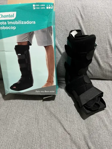 Bota imobilizadora robocop