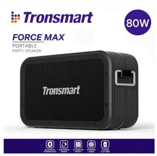 Caixa de Som Tronsmart Force Max 80W NOVO