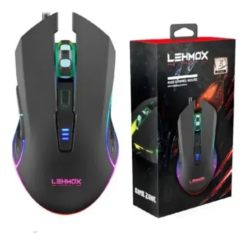 Mouse Gamer RGB Lehmox