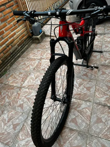 Caloi Elite Carbon FS Full Tam 17 M