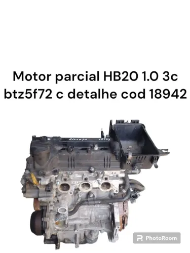 Motor Parcial HB20 1.0 3c