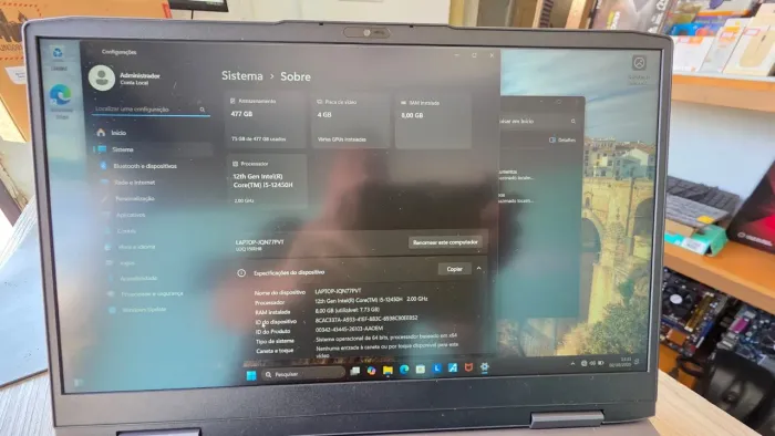 Lenovo loq na caixa zero