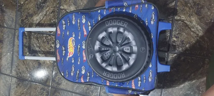 Mala com Rodinhas Hot Wheels