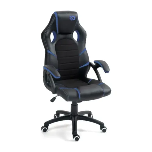 Cadeira Gamer Duex Infinite Boost, Preta e Azul, até 120Kg, Pistão á Gás - DX9002BKB