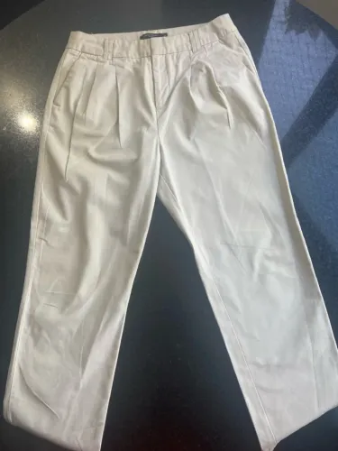 Calça social bege