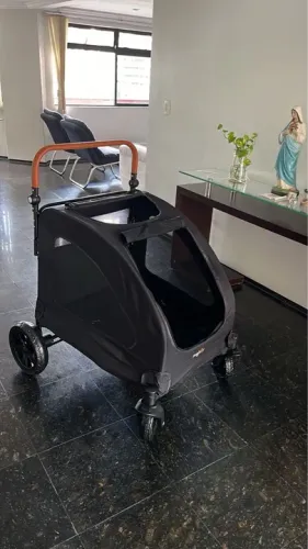 Carrinho passeio cães e gatos, grande porte!