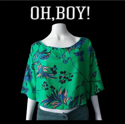 OH,BOY!  blusa viscose 
